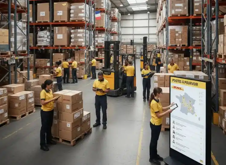 préparateur de commandes DHL