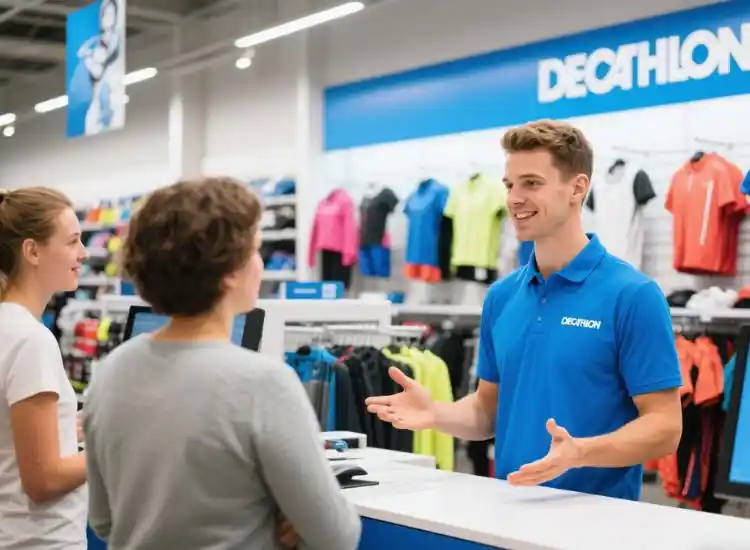 vendeur chez Decathlon